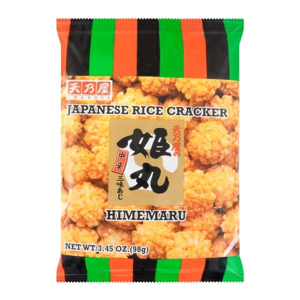 Japanese Rice Crackers Mildly Spicy Flavor 98g