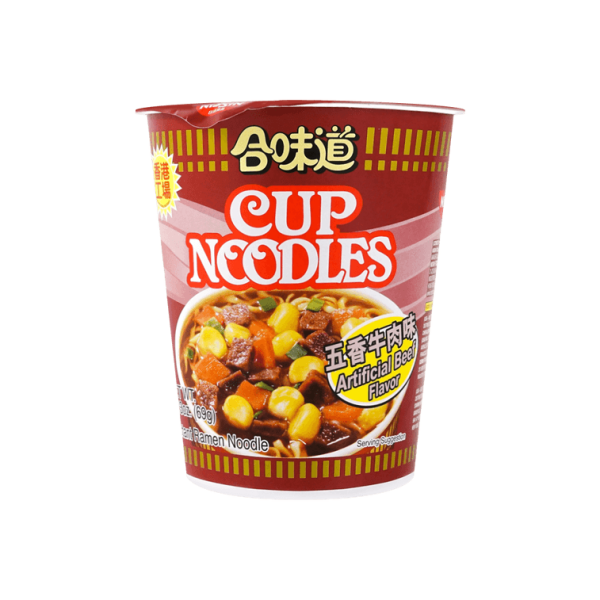 Artificial Beef Flavour Cup Noodles – Instant, 69g