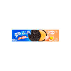 White Peach Oreos – Sandwich Cookies with Peach Cream Filling, 97g