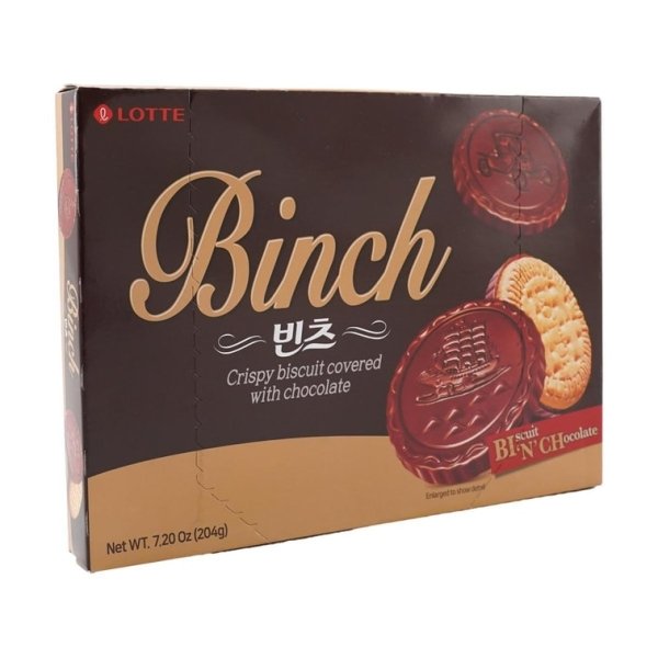 BINCH Dark Chocolate Biscuits, 204g - Image 3