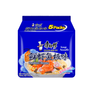 Seafood Flavour Instant Noodle Soup – 5 Packs × 98g