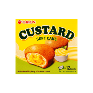Soft Custard Cream Cakes Dessert 12 Pieces 276g