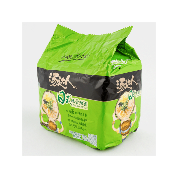 Soup Daren Instant Noodles – Pork Bone Flavour, 5 Packs, 625g - Image 4