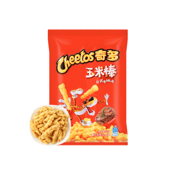 Japanese-Style Grilled Steak Flavor Cheetos 6 Packs 300g【Value Pack】 - Image 4