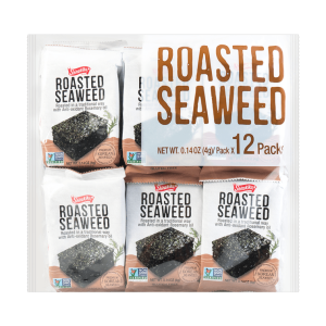 Roasted Seaweed - 12 Packs × 4g (Total 48g)