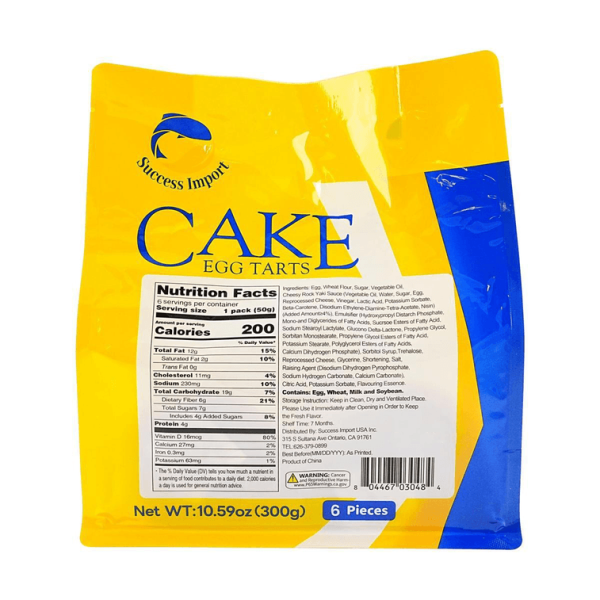 Egg Tarts Cake 300g - Image 4