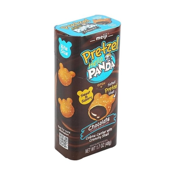 Hello Panda Pretzel Choco Biscuits 48g - Image 2
