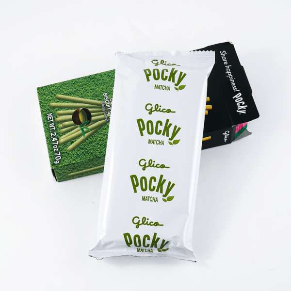 Matcha Pocky – Green Tea Flavour Cookie Sticks, 70g - Image 3