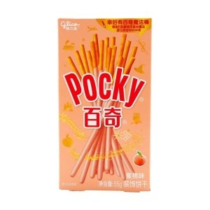 Peach Cream Pocky Cookie Sticks 55g