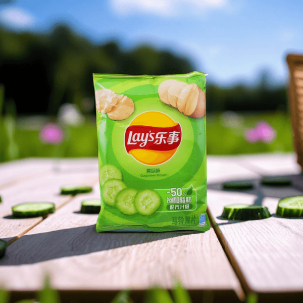 Cucumber Potato Chips 70g - Image 2