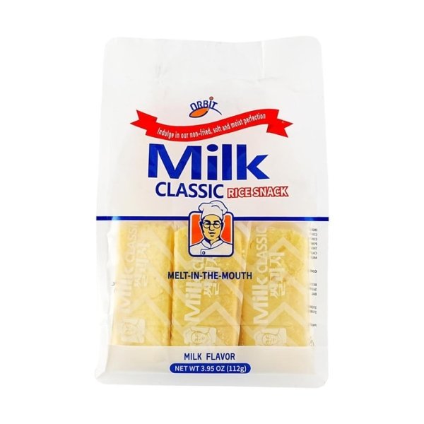ORBIT Rice Crackers Classic Milk Flavor 112g