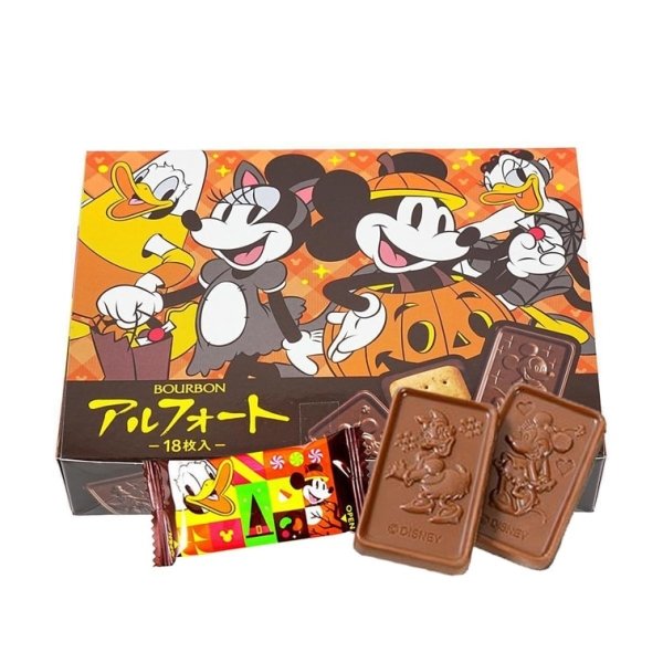 Disney Alfort Chocolate Biscuits 18 Pieces 179g【Anime Finds】